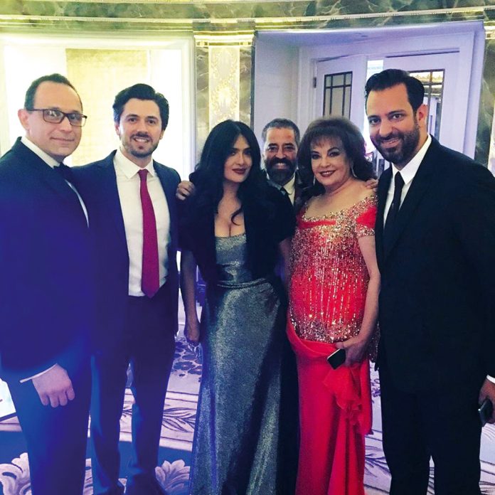 Ali Matar, Nadim Naaman, Salma Hayek, Baria Alammudin & Guy Manoukian