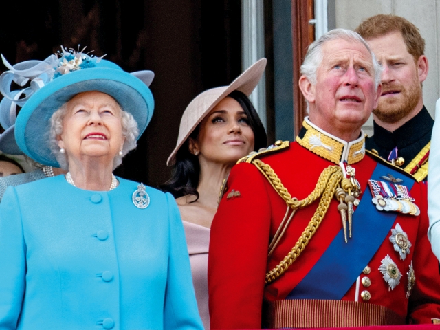 HH Queen Elizabeth II and Prince Charles