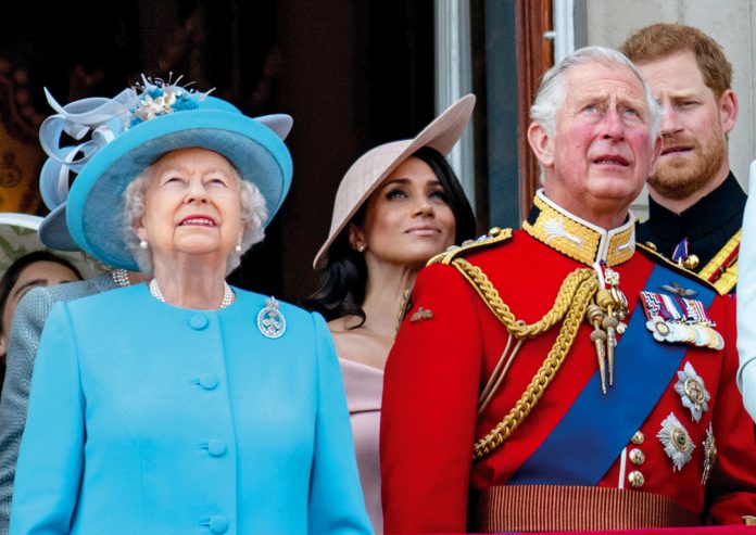 HH Queen Elizabeth II and Prince Charles