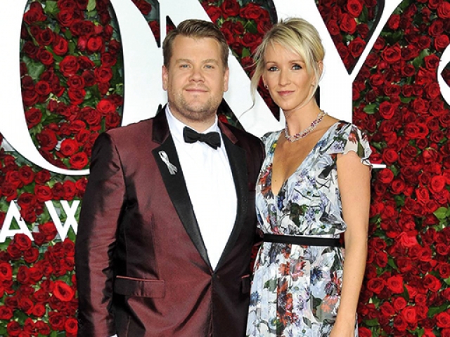 James Corden & Julia Carey