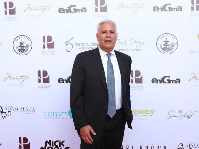 The founder & CEO of Montage Hotels & Resorts Alan Fuerstman at the 4th Celebration of Arab Glamour & Success at the Montage hotel in Beverly Hills.