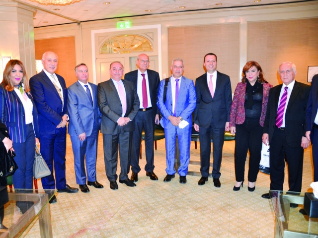 Members of the Lebanese community in Egypt