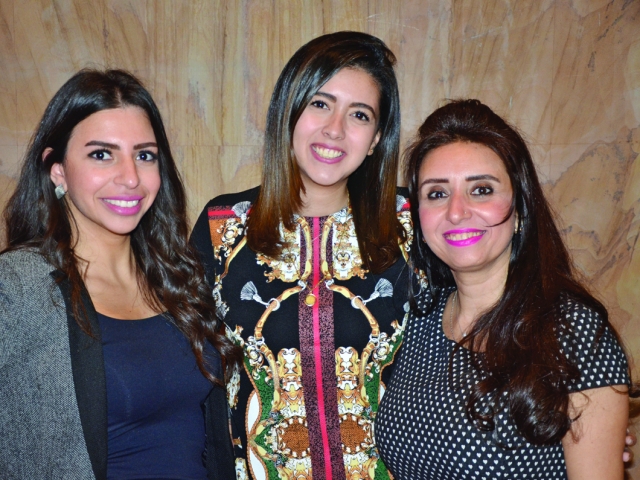 Ms. Jasmine Ezzat, Ms. Aliaa Morsi & Ms. Nevine Esmat
