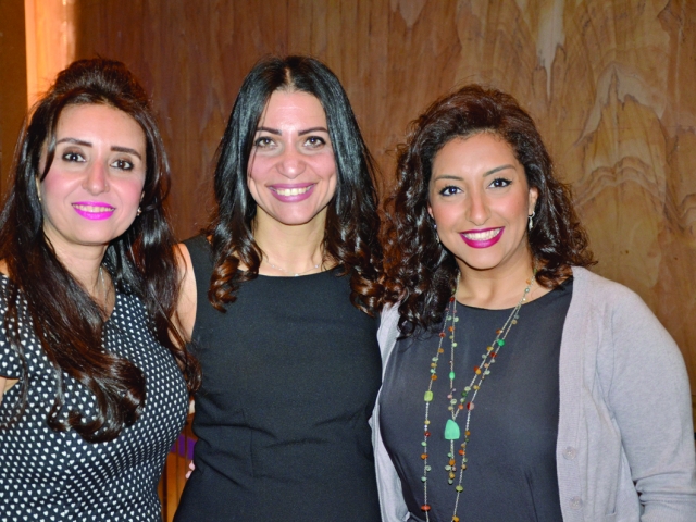 Ms. Nevine Esmat, Ms. Neamat Salah & Ms. Sally Fakhry