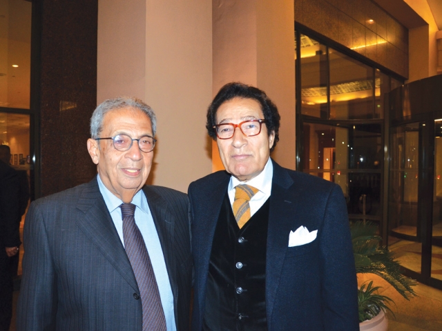 Mr. Amr Moussa & Mr. Farouk Hosny