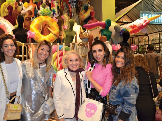 Ms. Nevine Ramzy, Ms. Ranya Taimour, Ms. Ateya El Falaky, Ms. Ekram Abed & Ms. Shahinaz Abaza