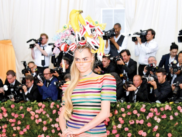 Cara Delevingne in Christian Dior