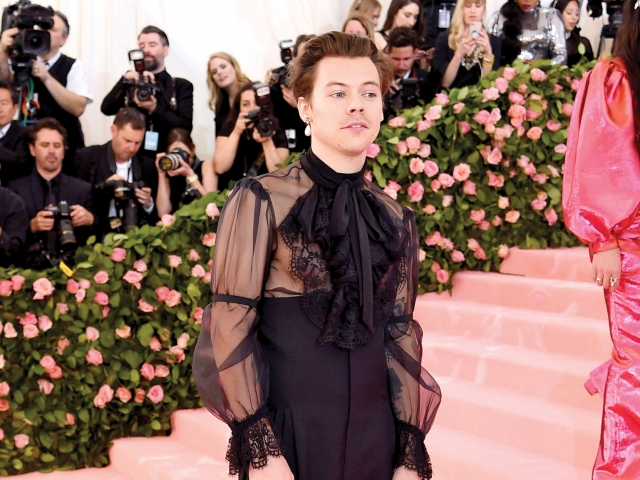 Harry Styles in Gucci