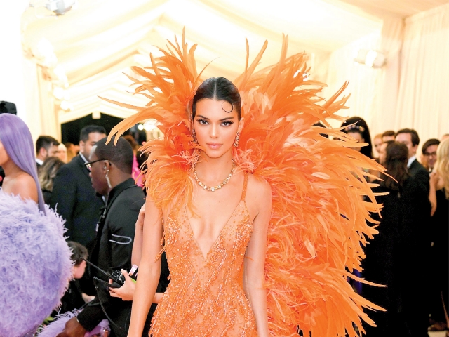 Kendall Jenner in Versace