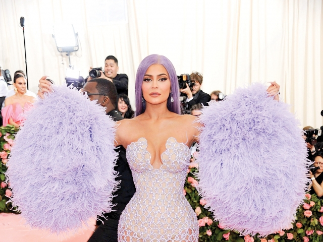Kylie Jenner in Versace
