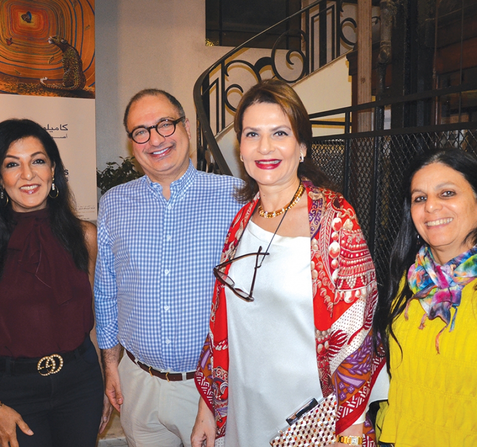 H.E. Ambassador Lamiaa Mekheimar, H.E. Ambassador Karim Wissa, Ms. Nehal Kassem & Dr. Omneya El Oteifi