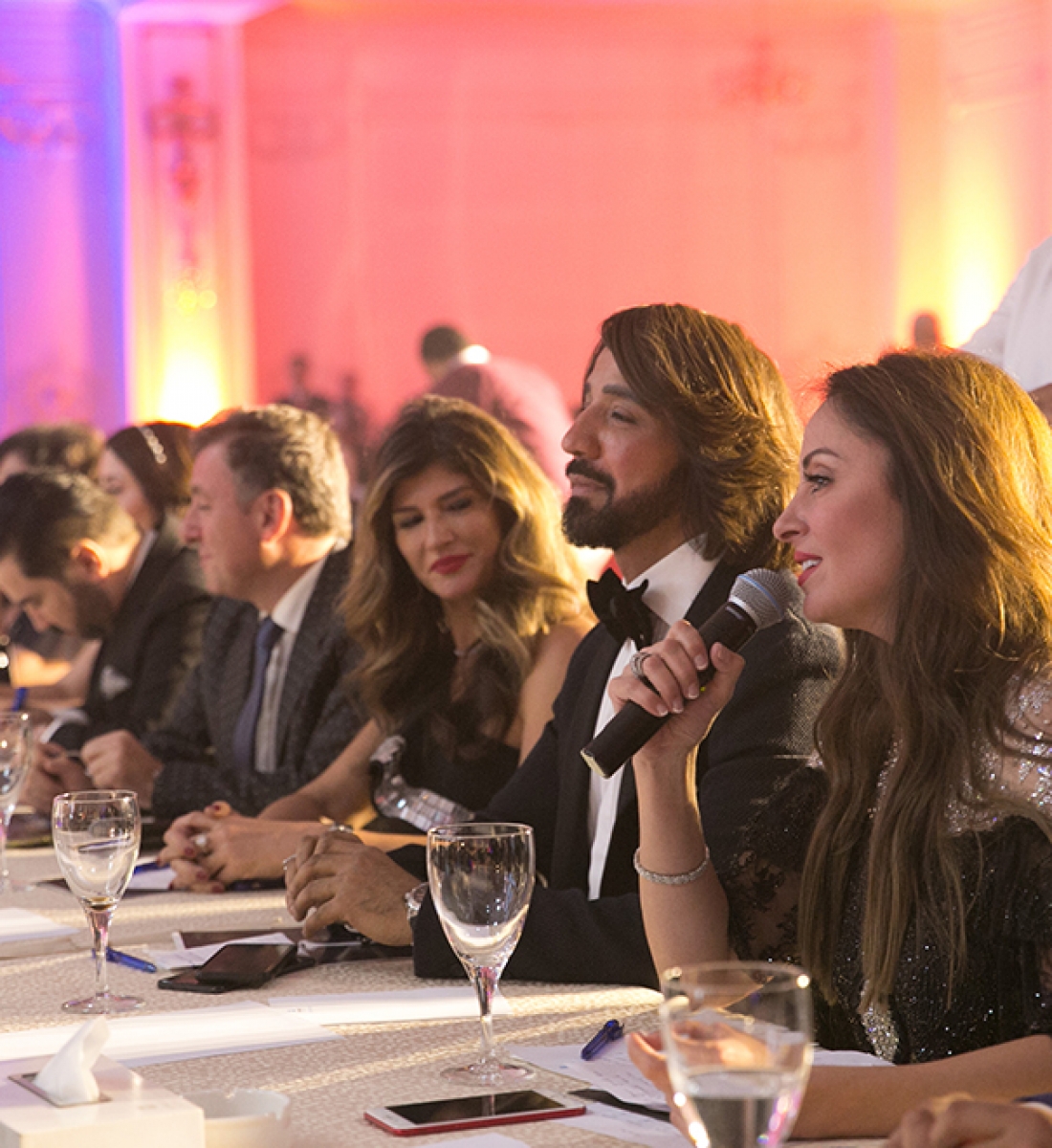 The judges panel