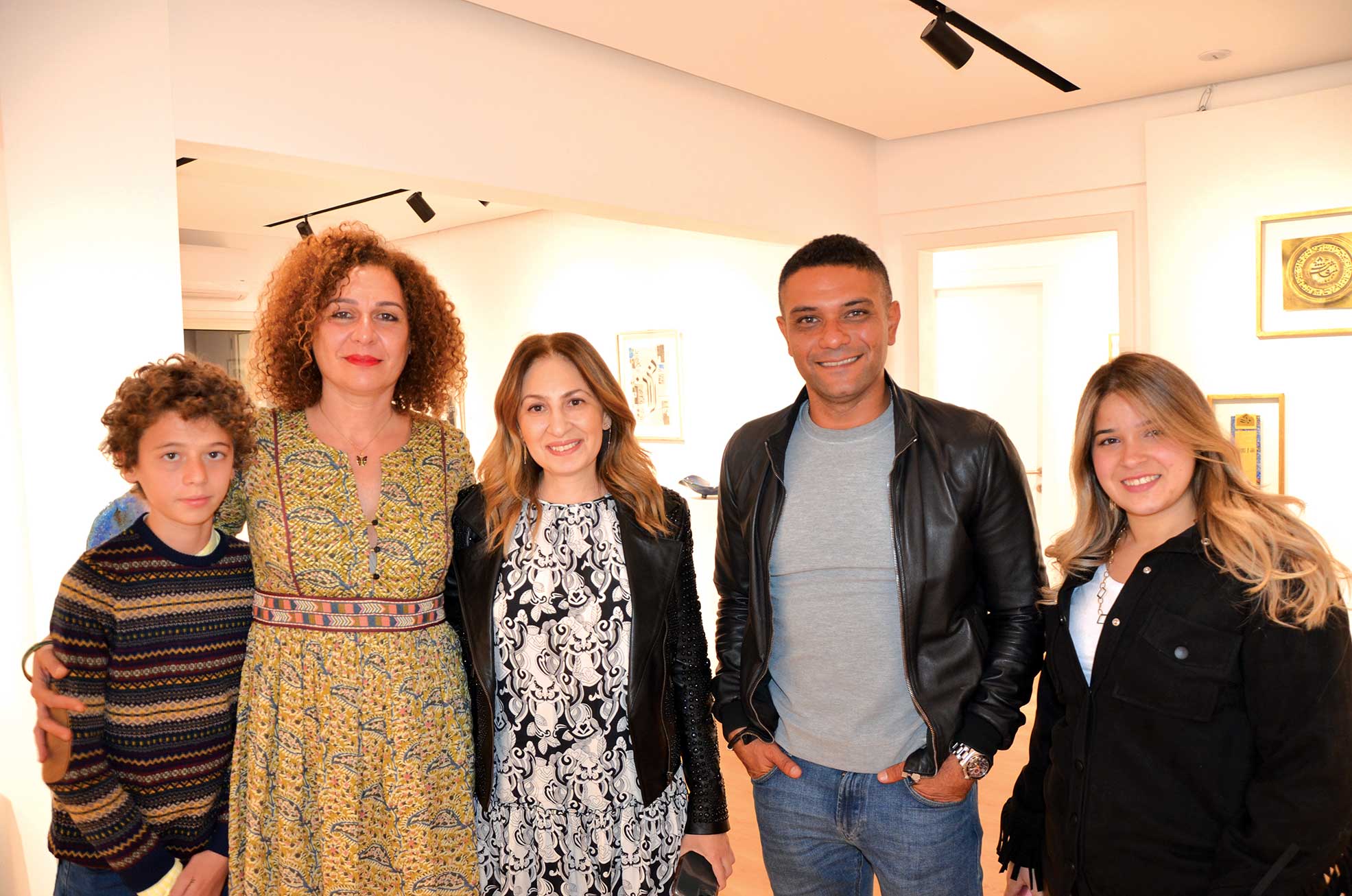 Mr. Rami Pleutin, Ms. Heba Helmy, Ms. Injy ElHakim, Mr. Asser Yassine & Ms. Nagham Saied