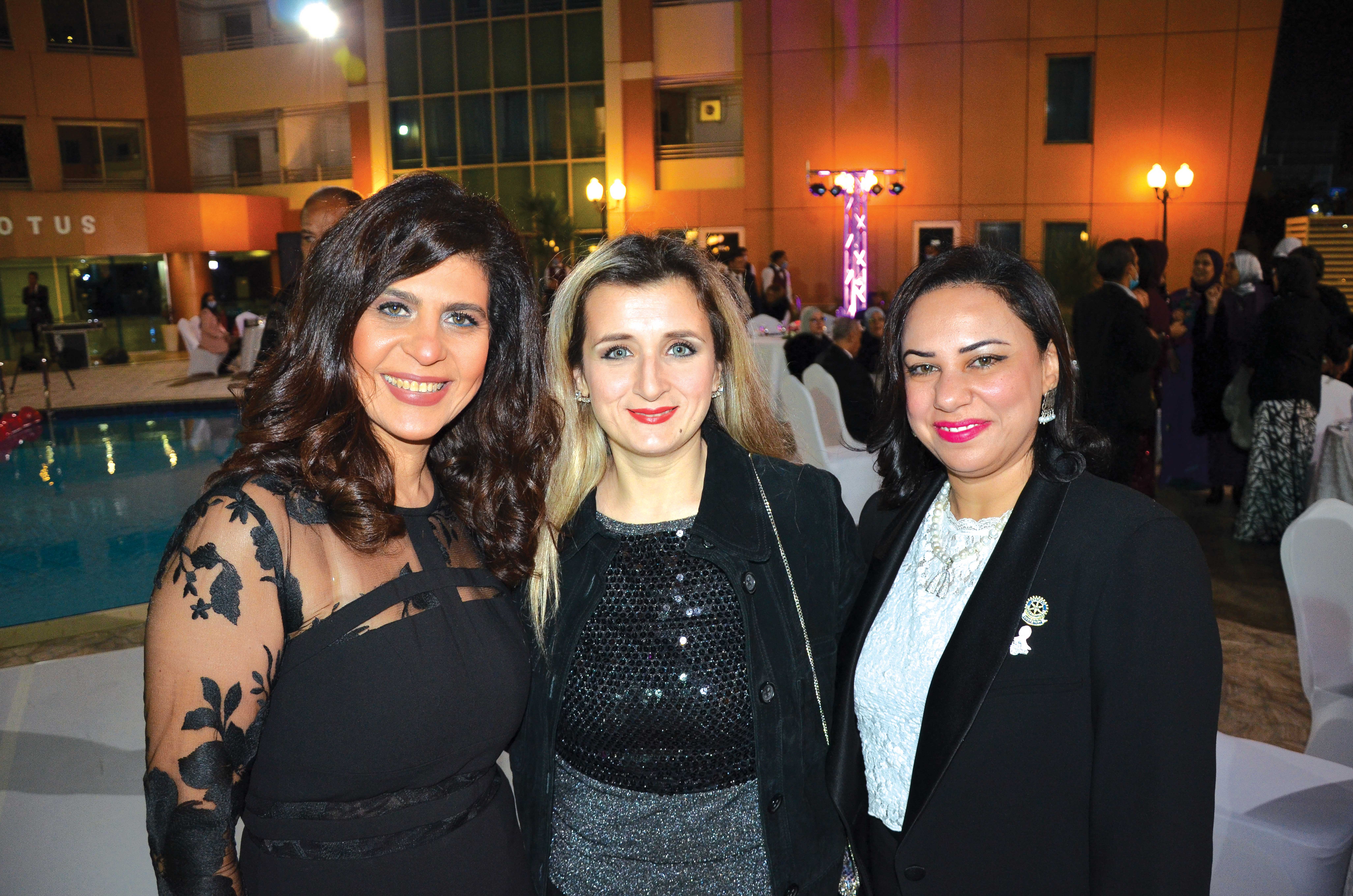 Ms. Manal Abuzeid, Ms. Gofrand Kayali & Ms. Safaa Shihata