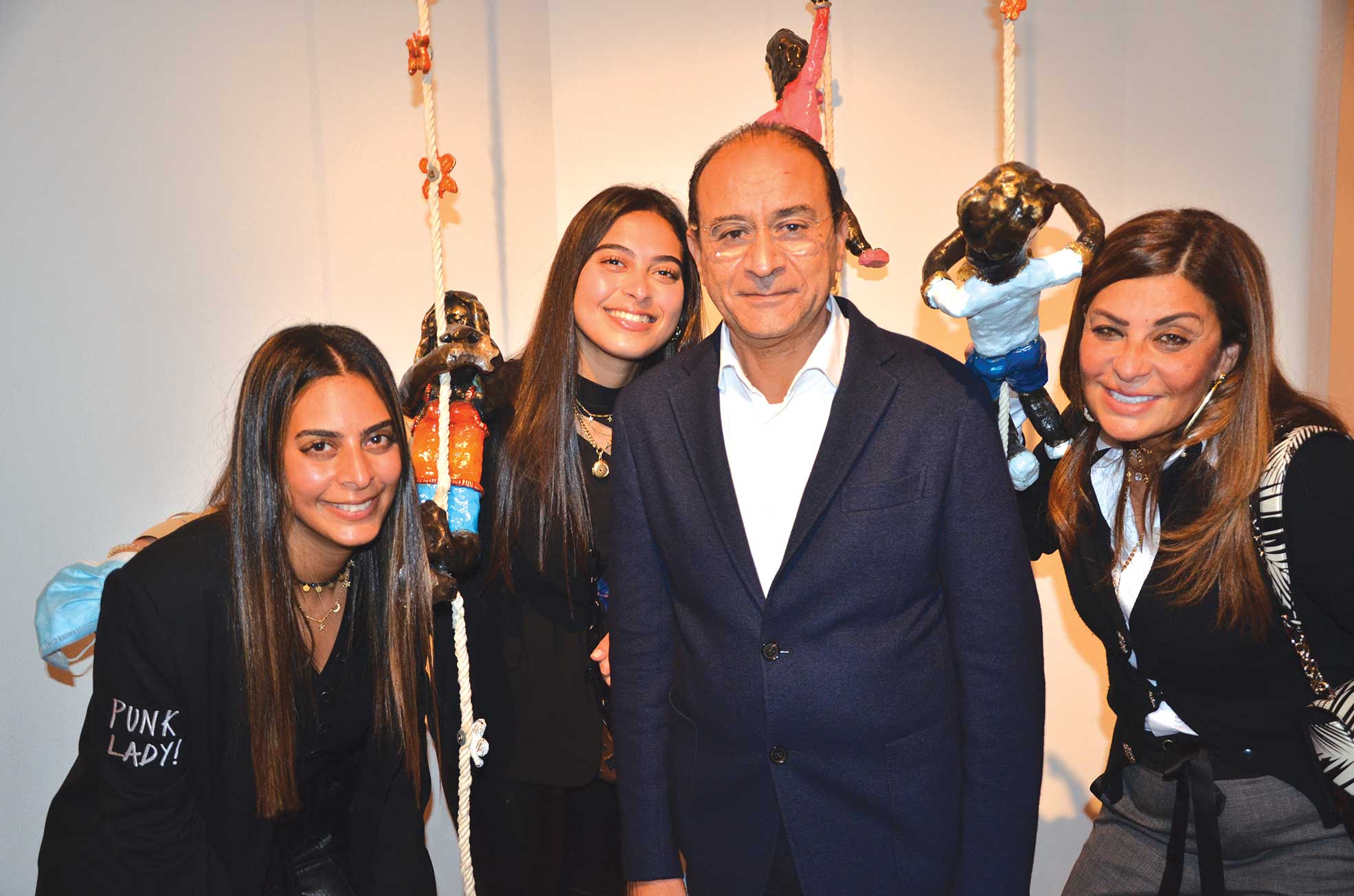Mr. Emad El Hazek, Ms. Yassmine, Malak & Hadia