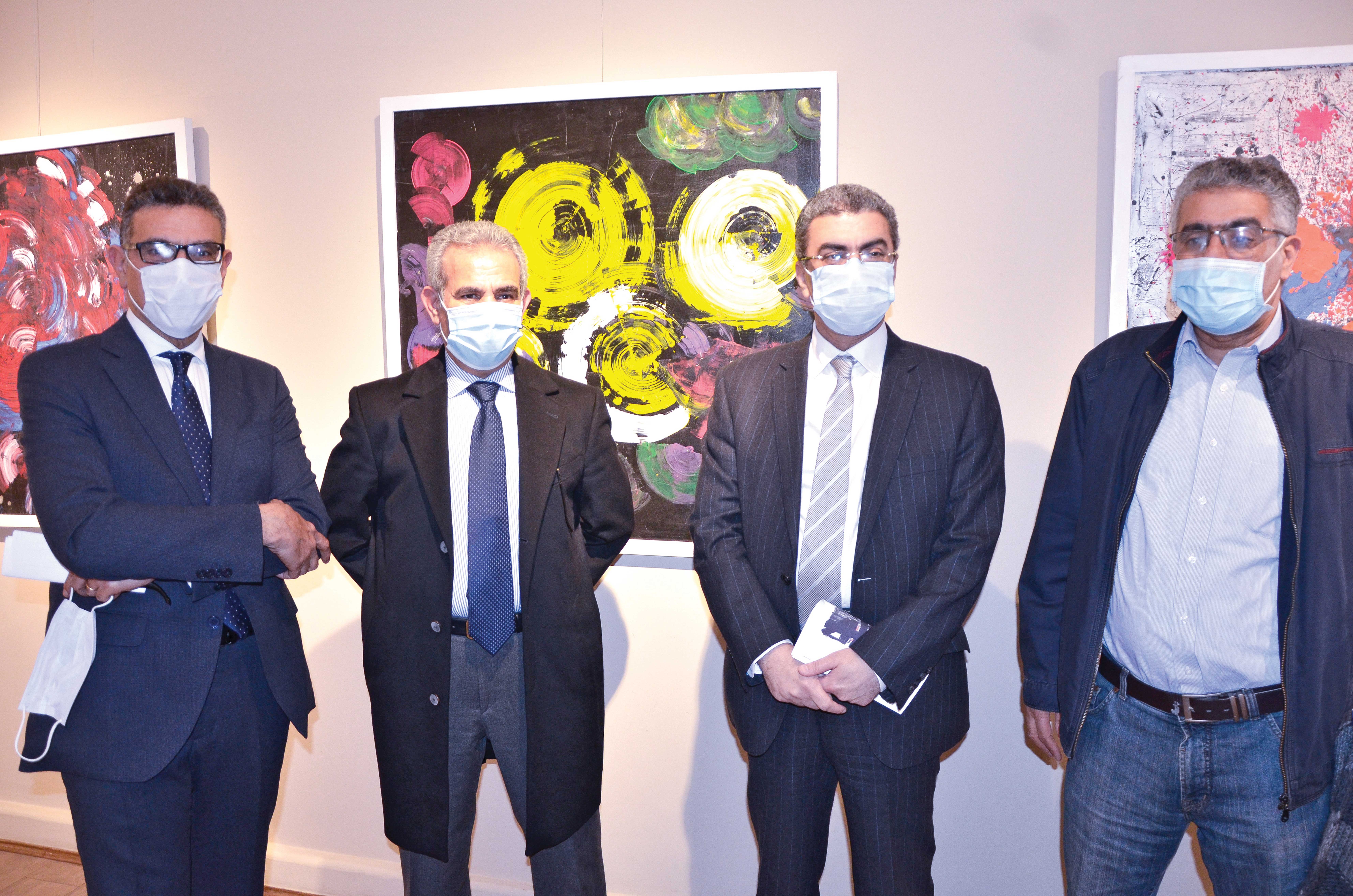 Mr. Gamal Fahmy, Mr. Ibrahim Picassio, Mr. Yasser Rizk & Mr. Emad Huessein