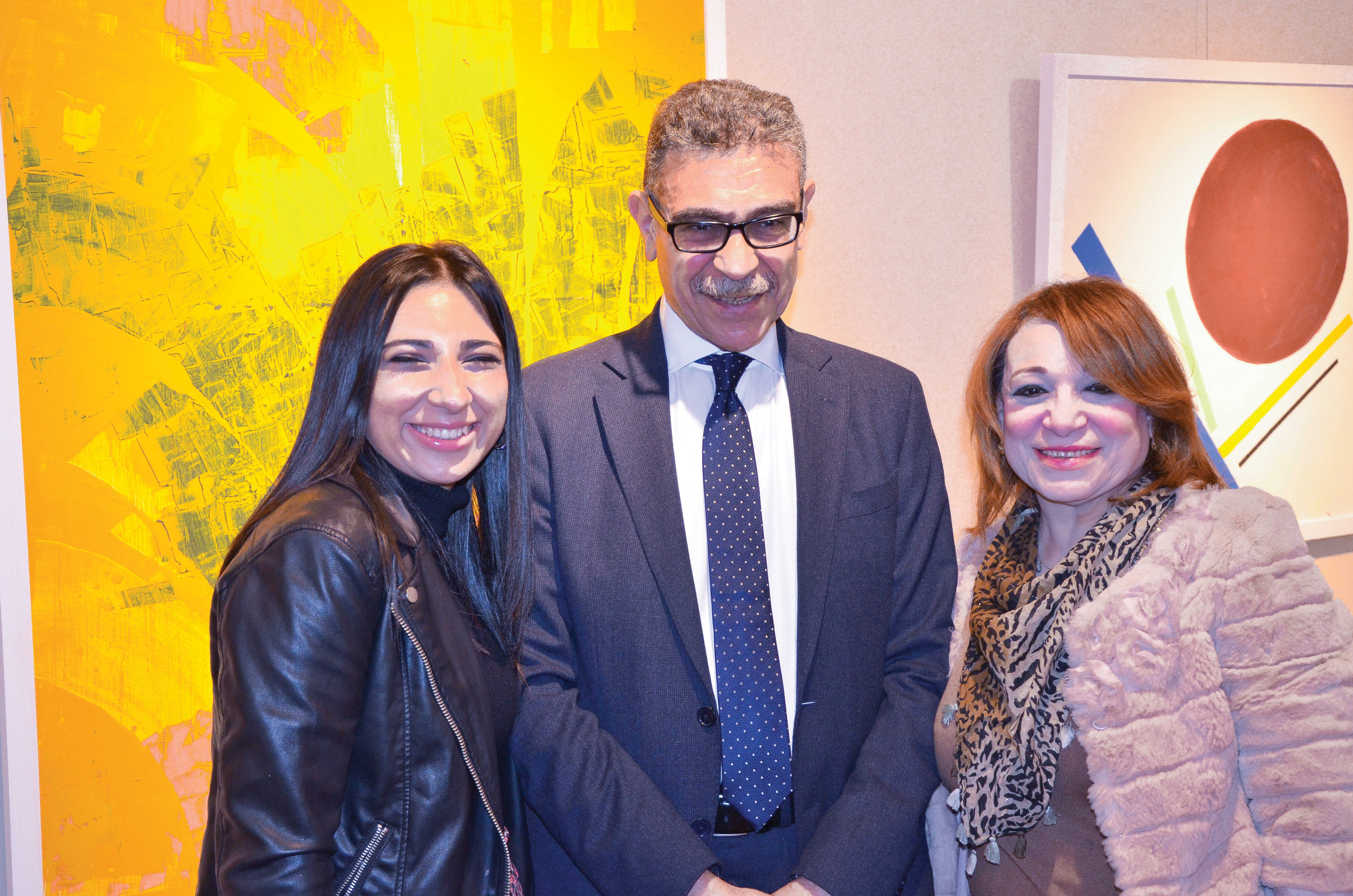 Mr. Gamal Fahmy, Ms.Ingy Fahmy & Ms. Iman Fahmy