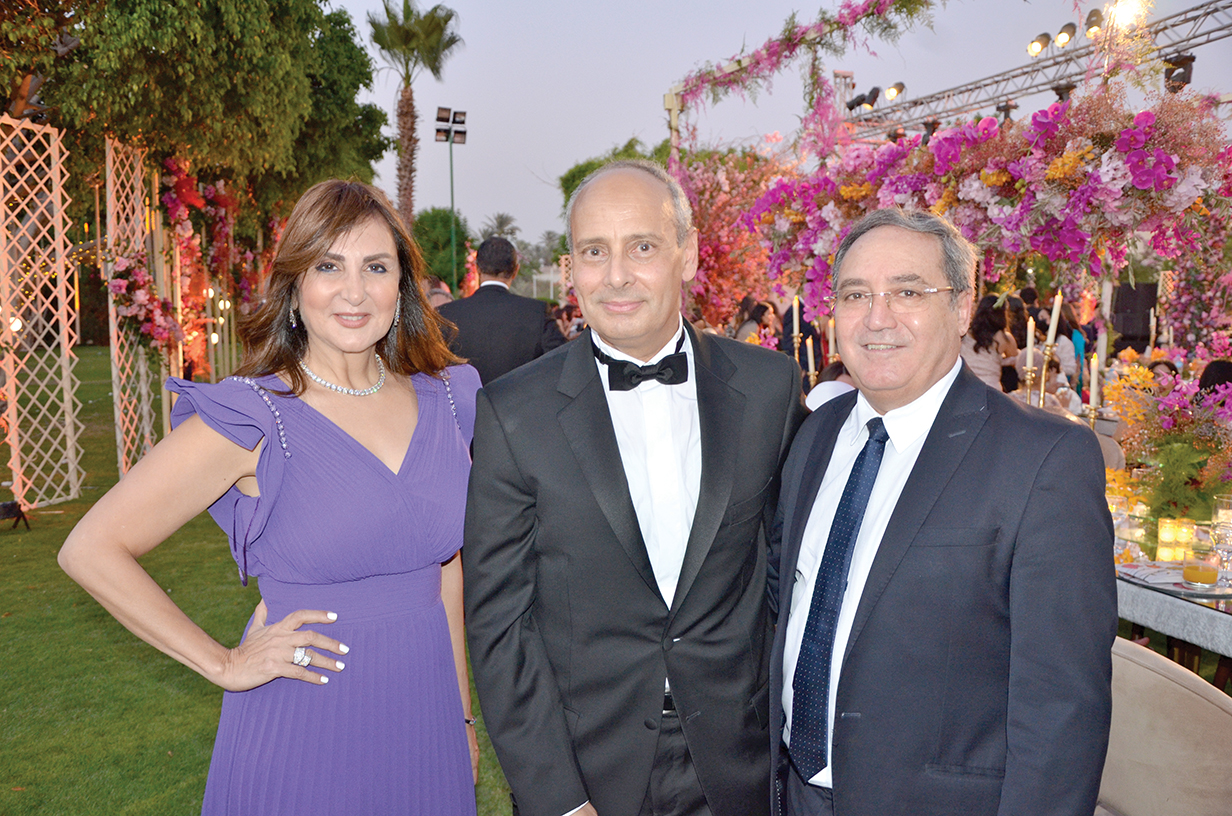 Mr. & Mrs. Hany El Sherif & Mr. Hesham Hamed
