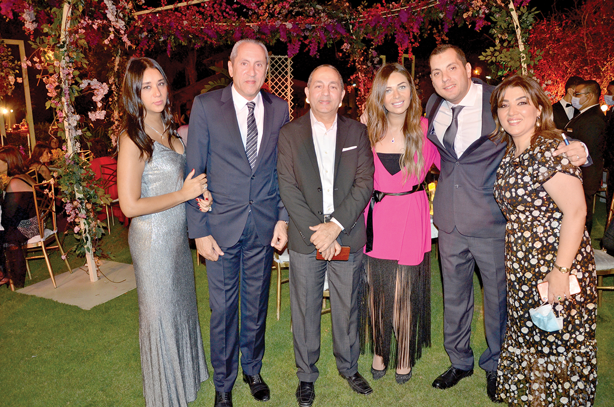 Ms. Mona Sewedy, Mr & Mrs. Talaat Elsewedy